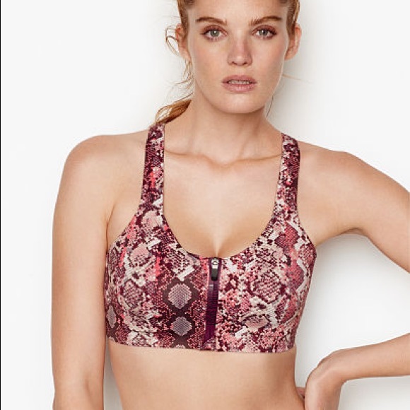 Victoria's Secret Other - Victoria’s Secret | Pink Snakeskin Sports Bra